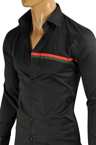 gucci men's button up dress shirt|Gucci casual button down shirts.